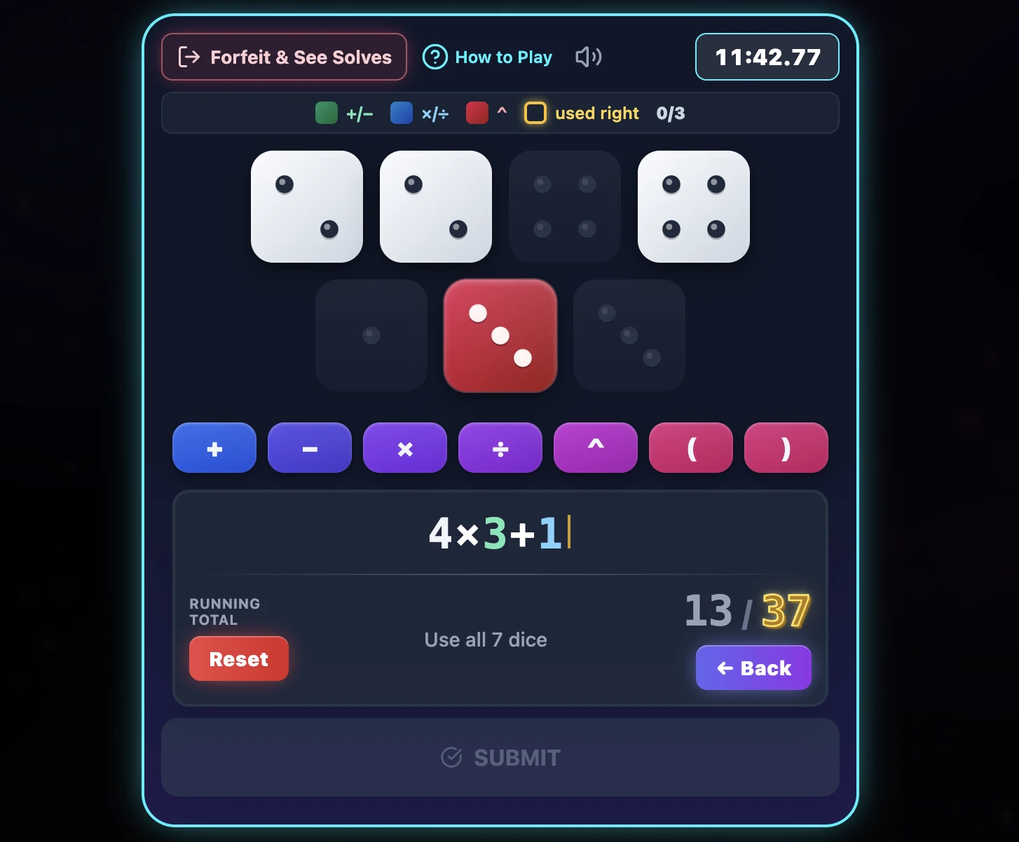 Screenshot of 37 The Math Puzzle
