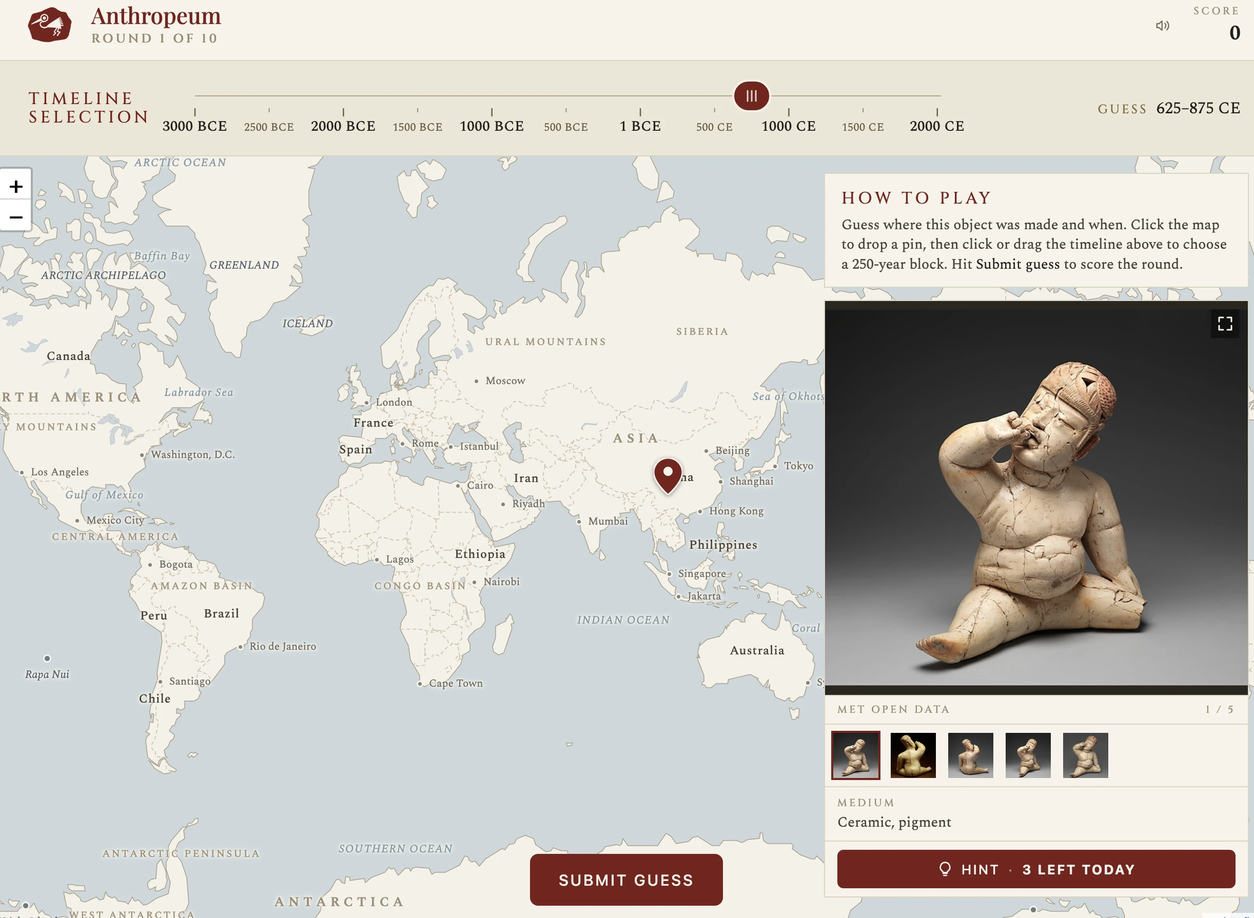 Screenshot of Anthropeum