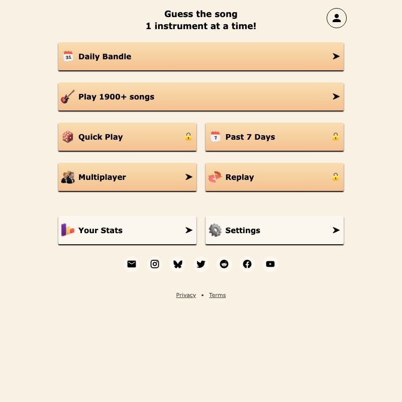 Screenshot of Bandle