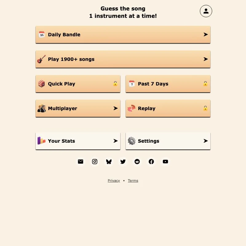 Screenshot of Bandle