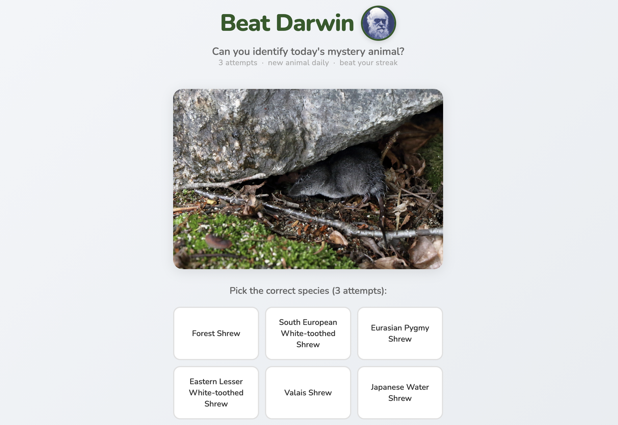 Screenshot of Beat Darwin