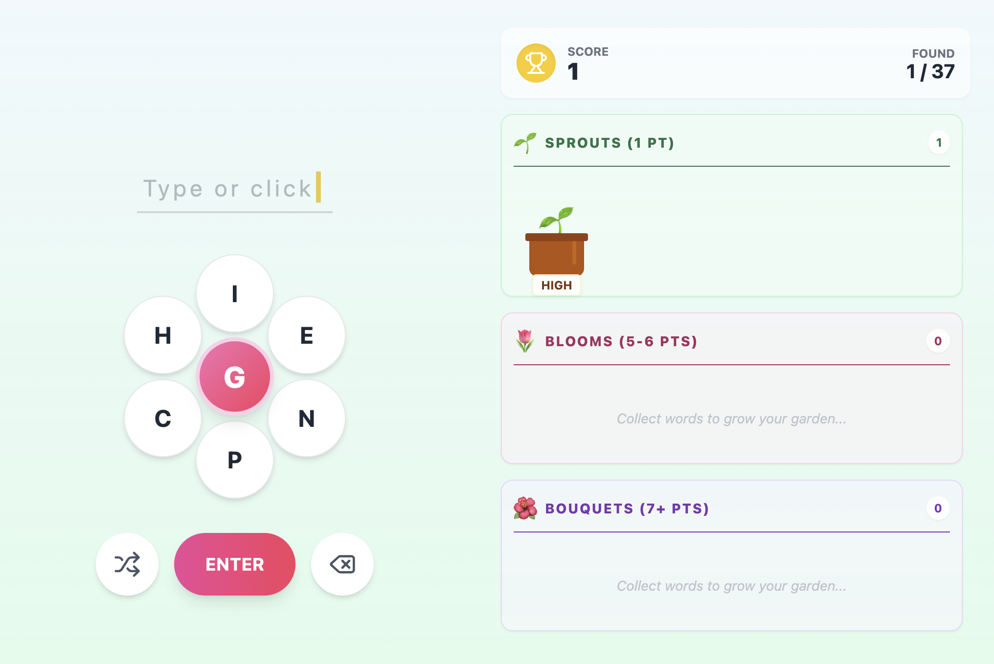 Screenshot of Blossom