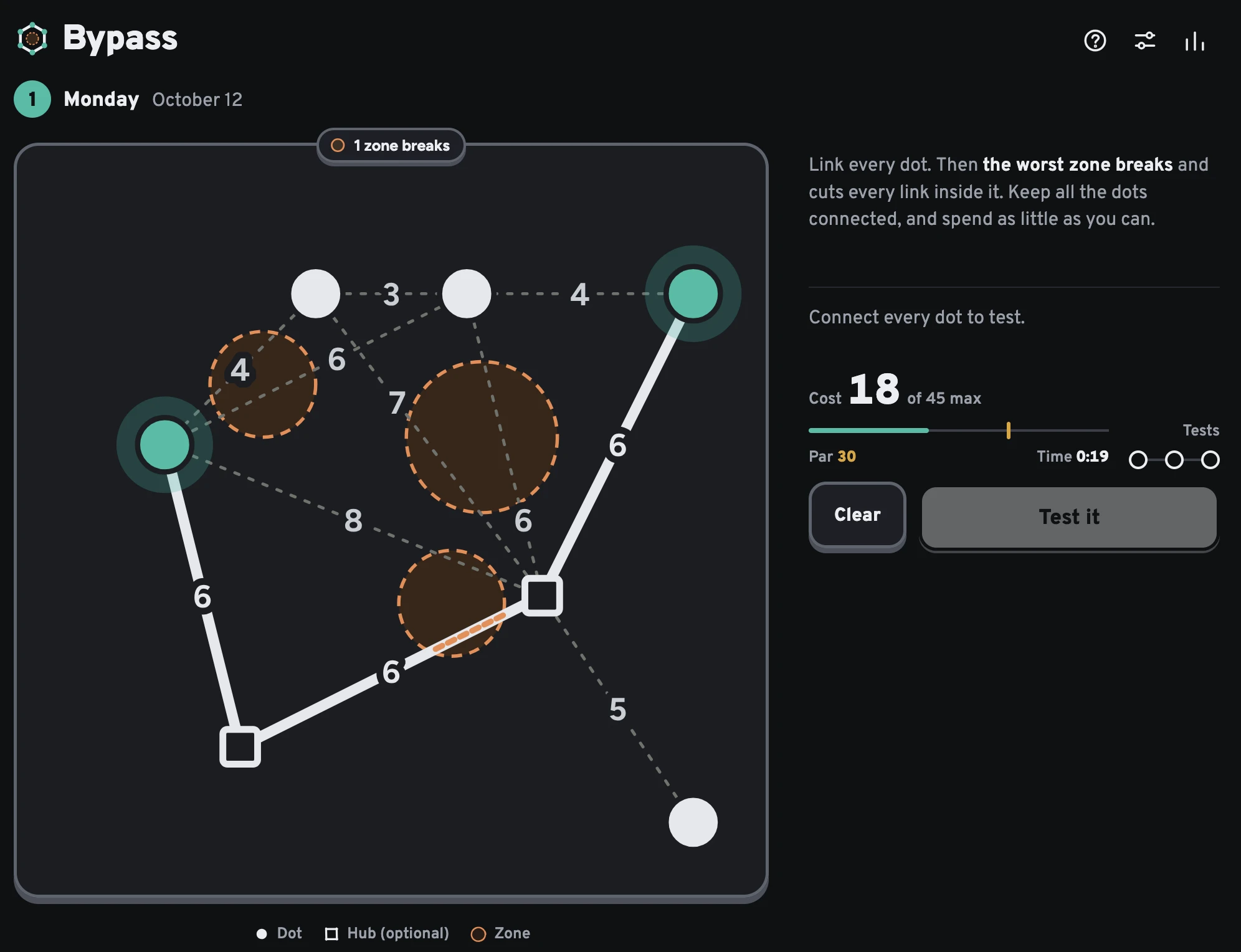 Screenshot of Bypass