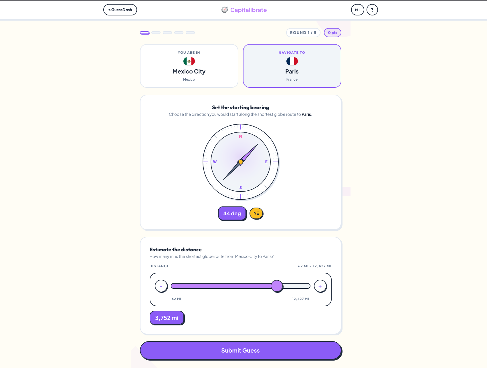 Screenshot of Capitalibrate