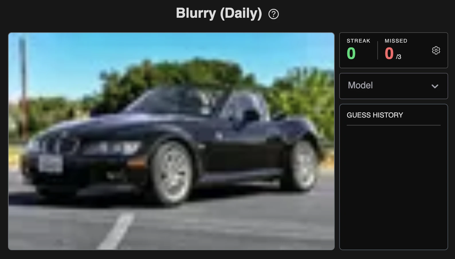 Screenshot of Cars and Games