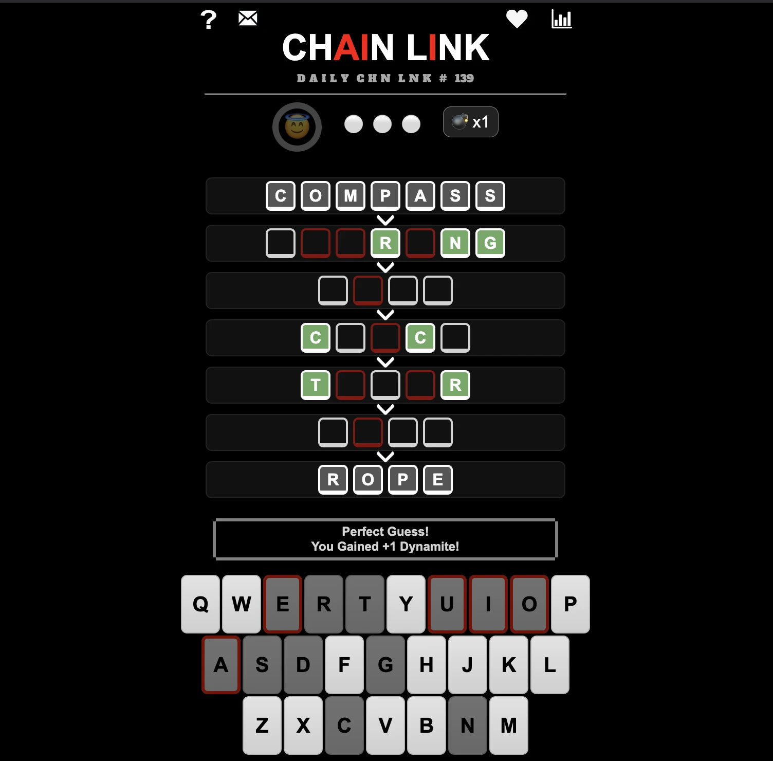 Screenshot of Chain Link