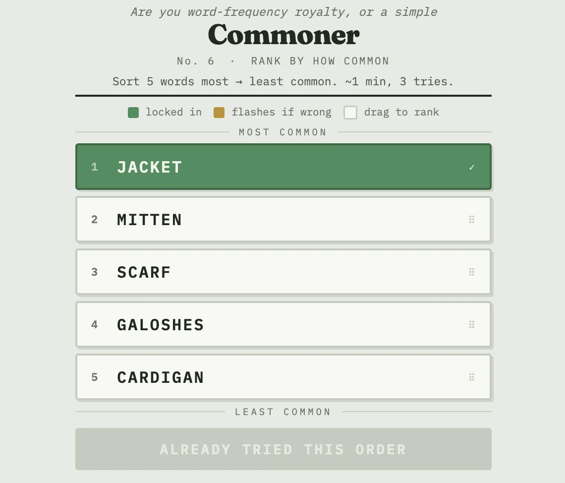 Screenshot of Commoner