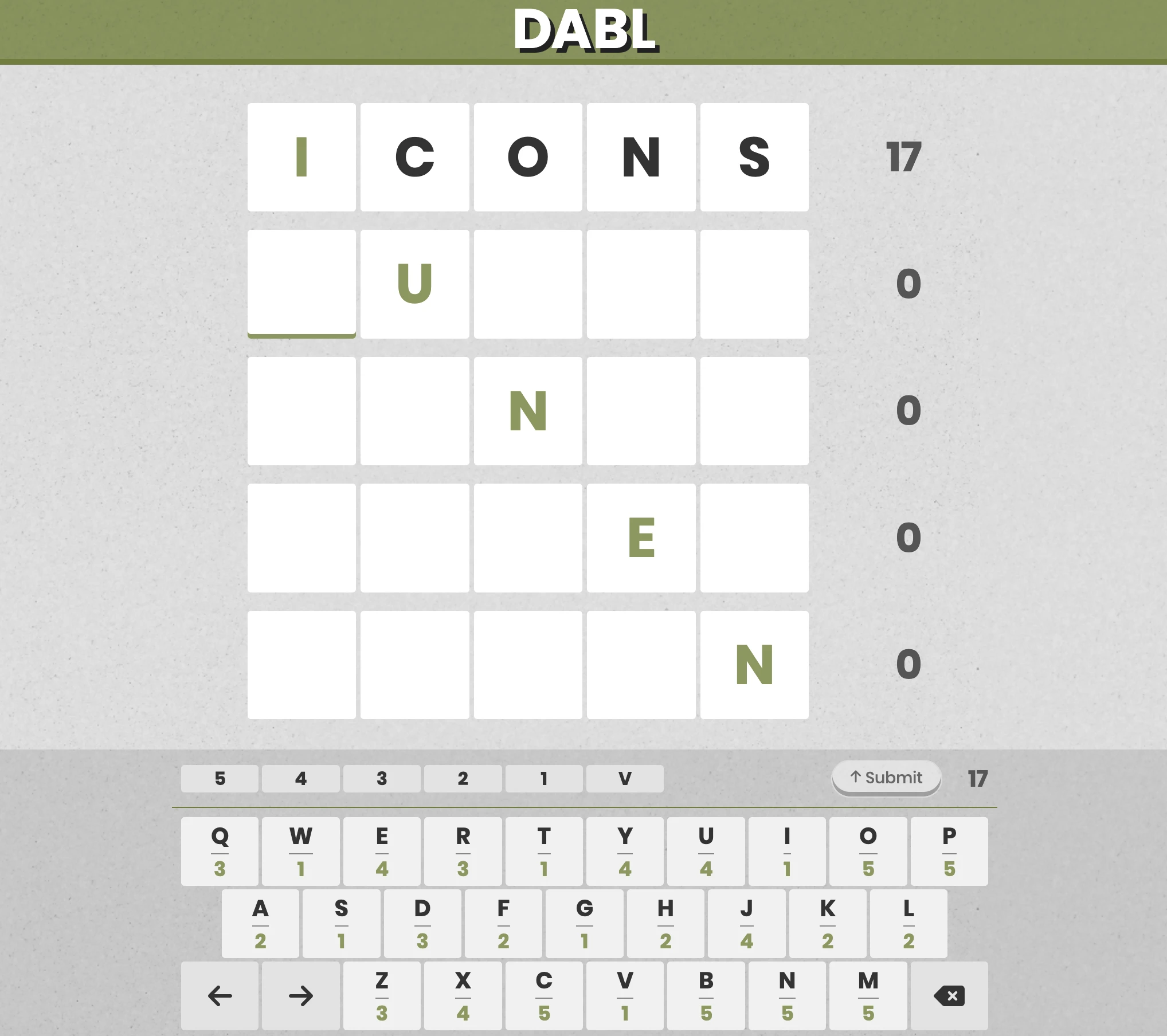 Screenshot of DABL