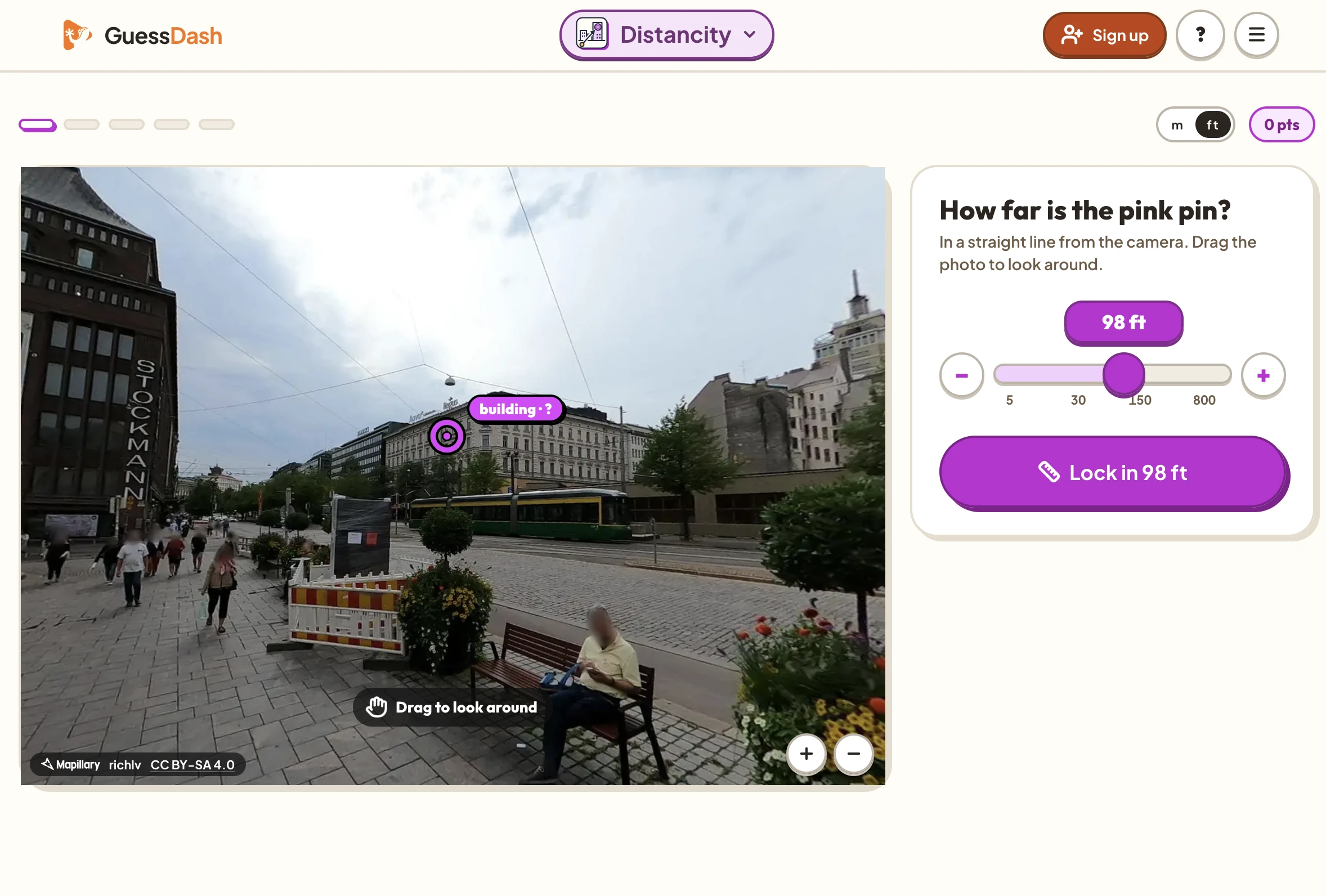 Screenshot of Distancity