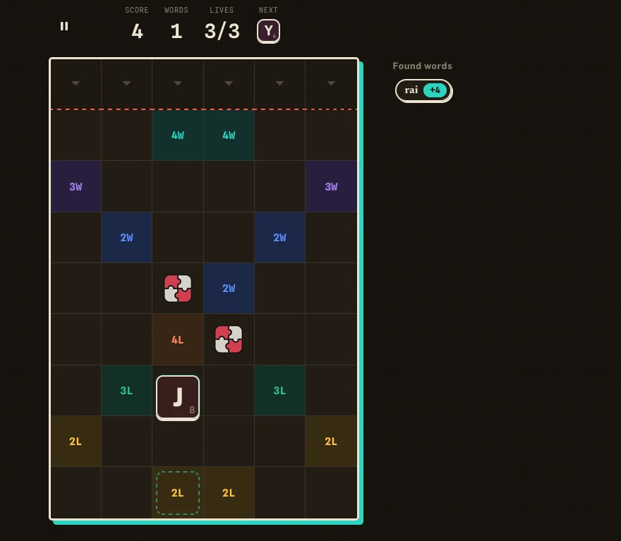 Screenshot of Droplet