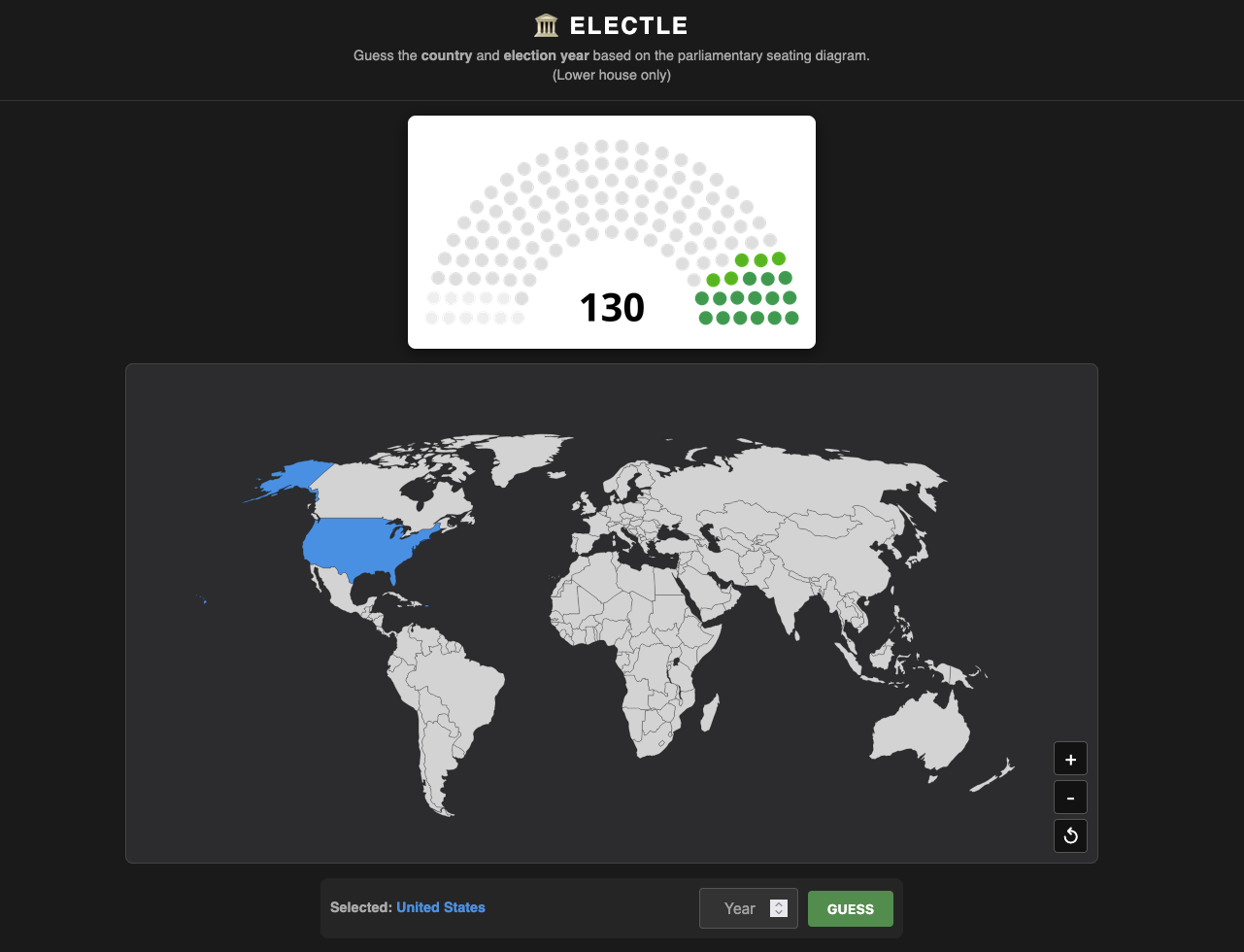 Screenshot of Electle