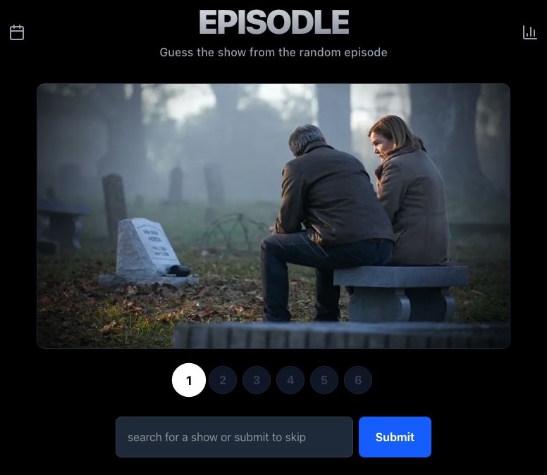 Screenshot of Episodle