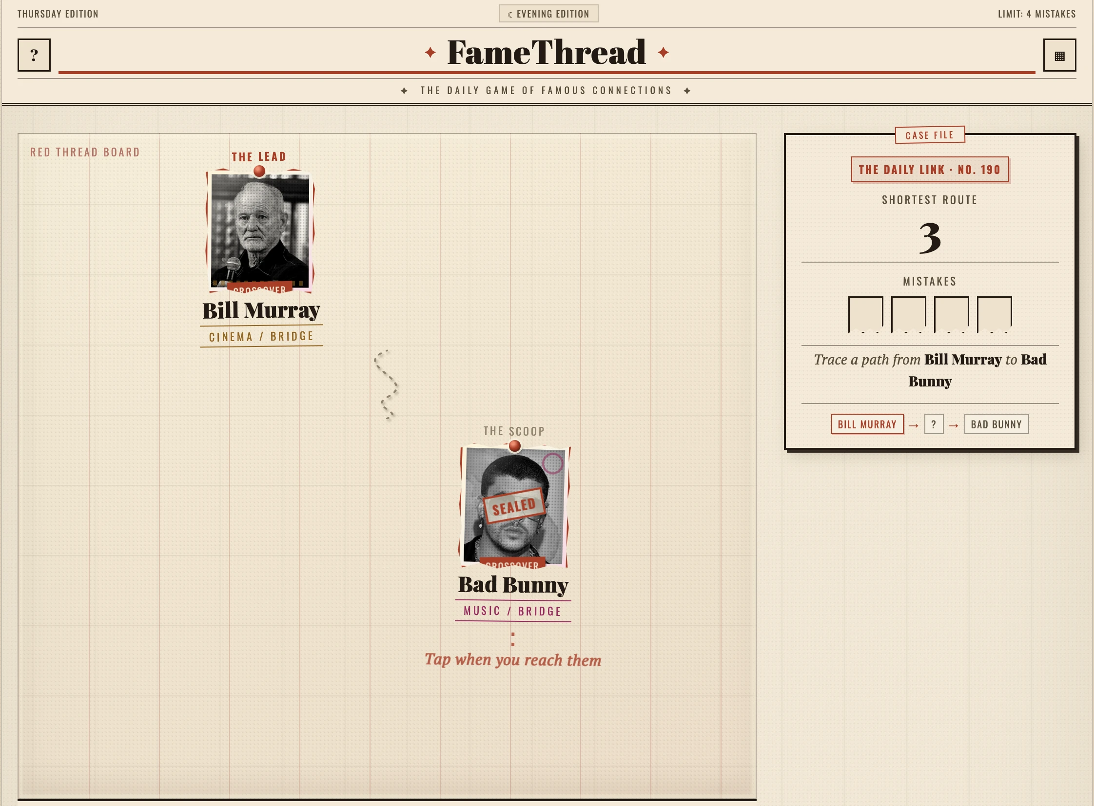 Screenshot of FameThread