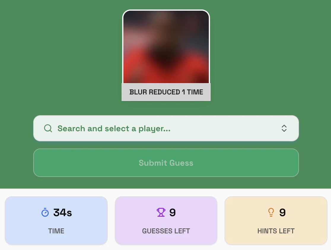 Screenshot of Forgotten Footballer