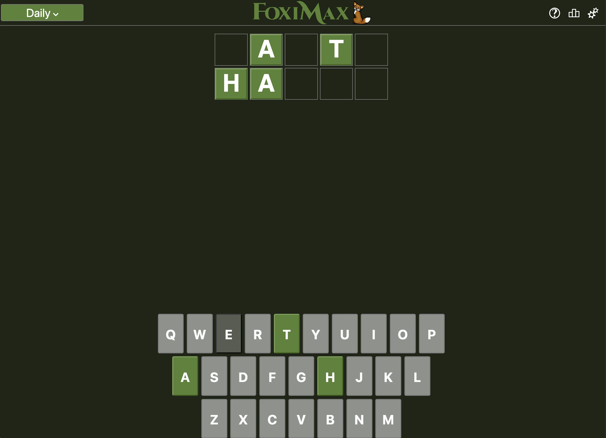 Screenshot of FoxiMax