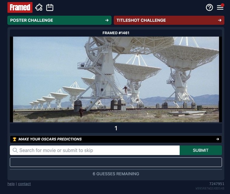 Screenshot of Framed