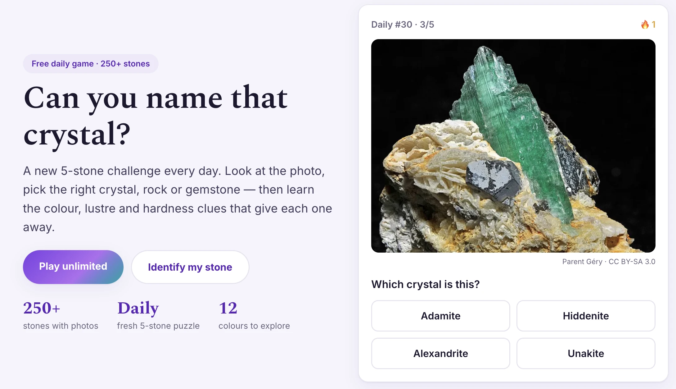Screenshot of Gemdle