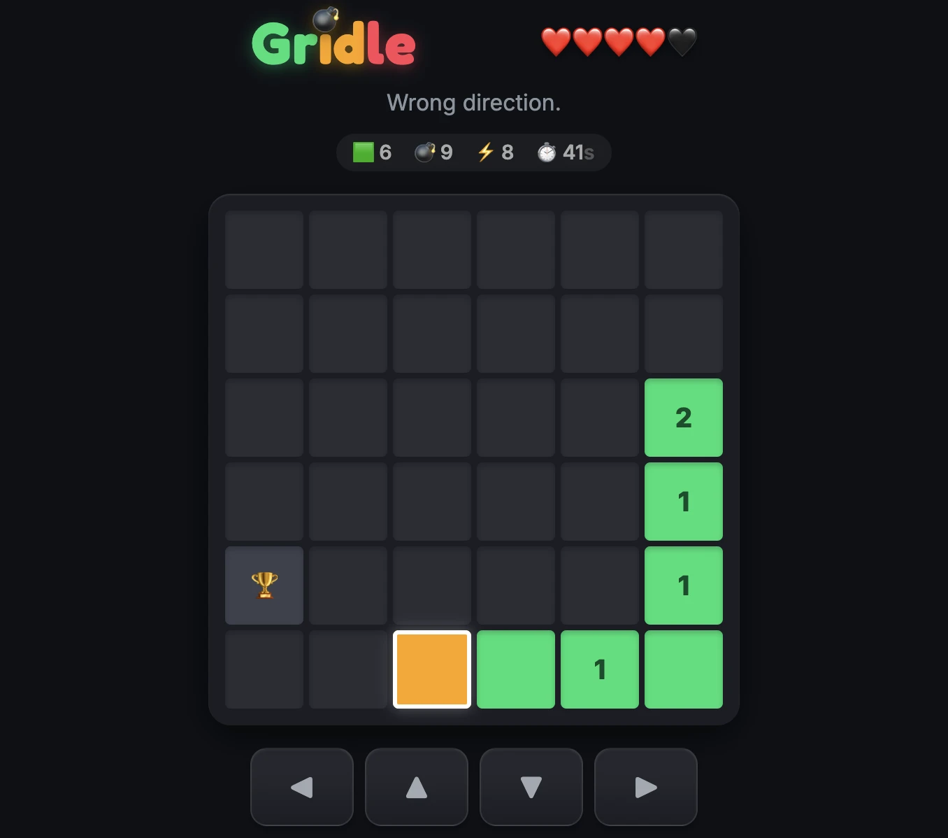 Screenshot of Gridle