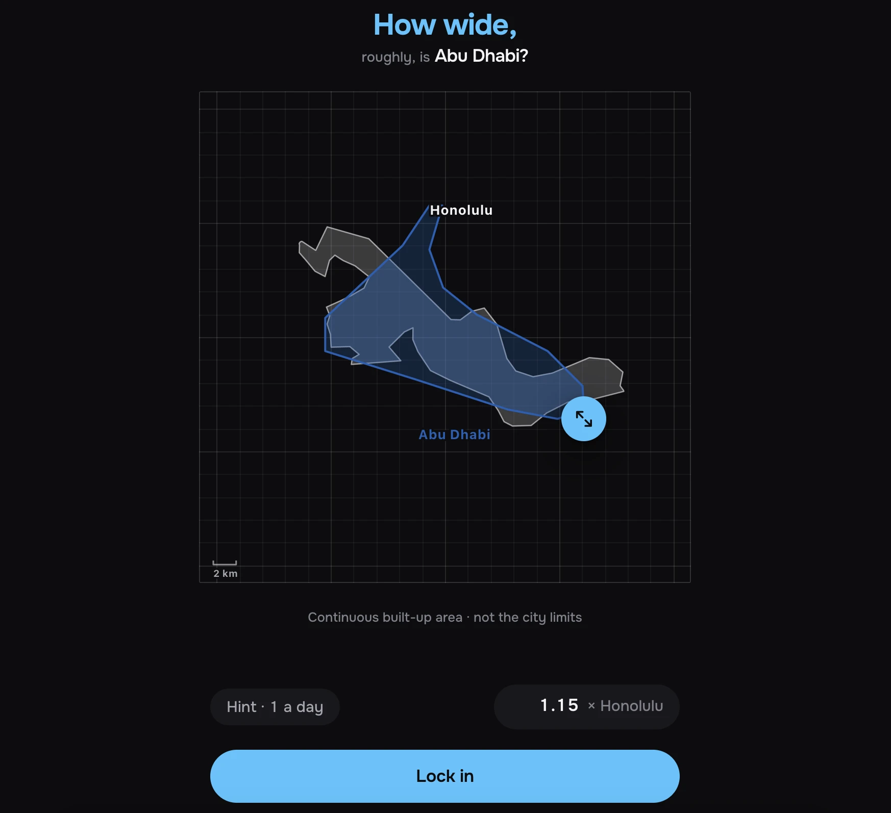 Screenshot of How wide?