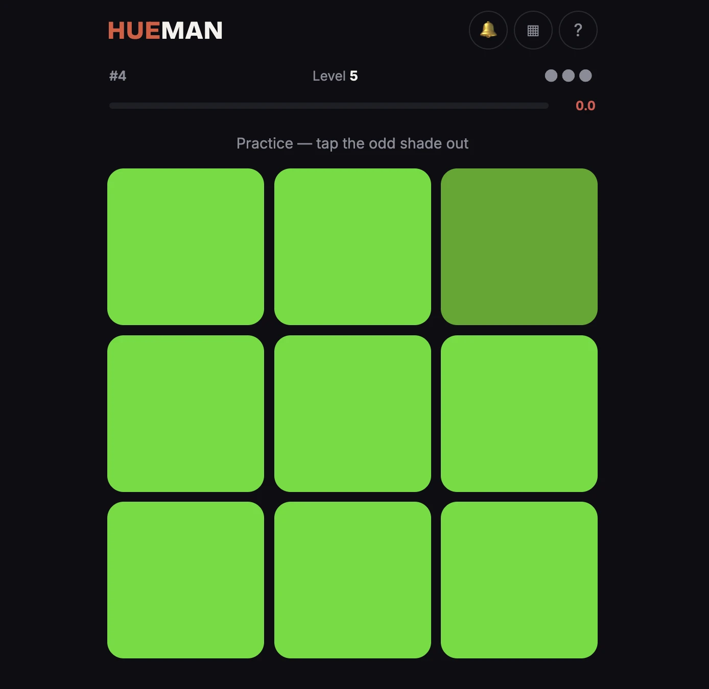 Screenshot of Hueman