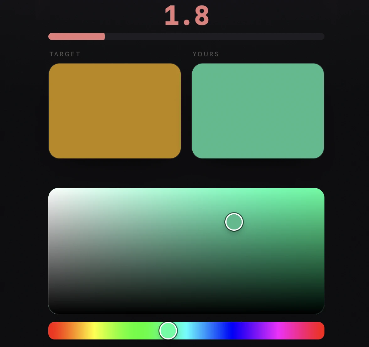 Screenshot of Hues