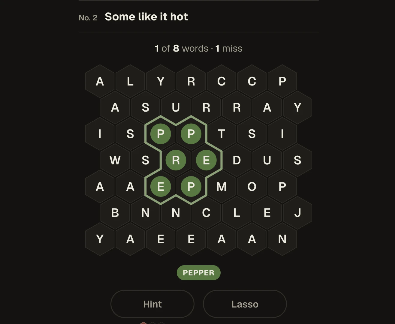 Screenshot of Lassogram