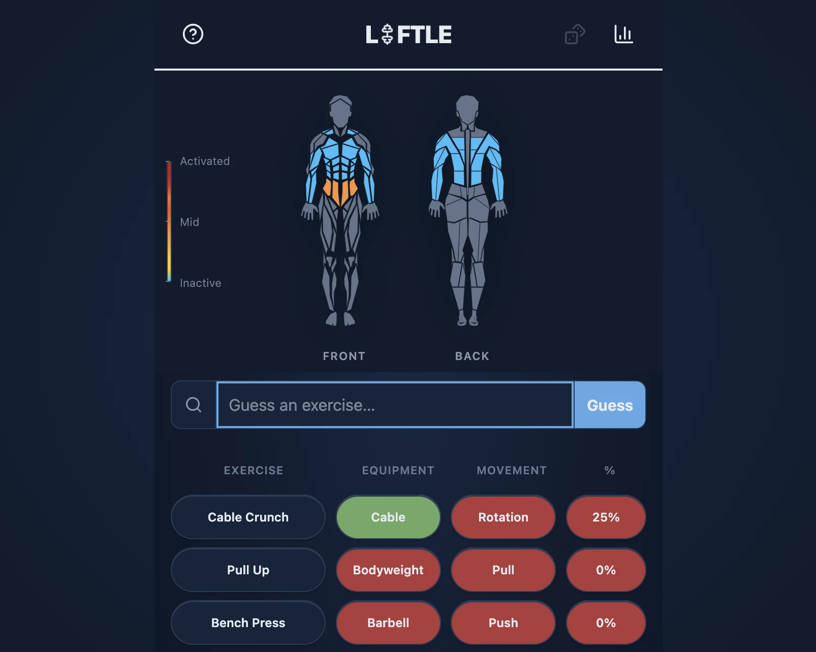 Screenshot of Liftle