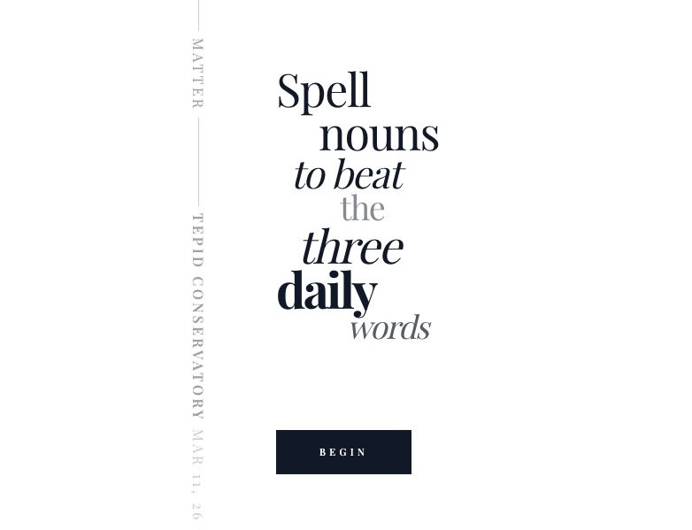 Screenshot of Matter