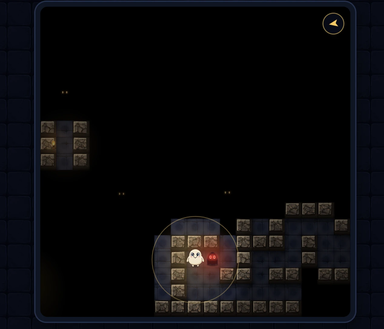 Screenshot of Mochi's Blind Maze