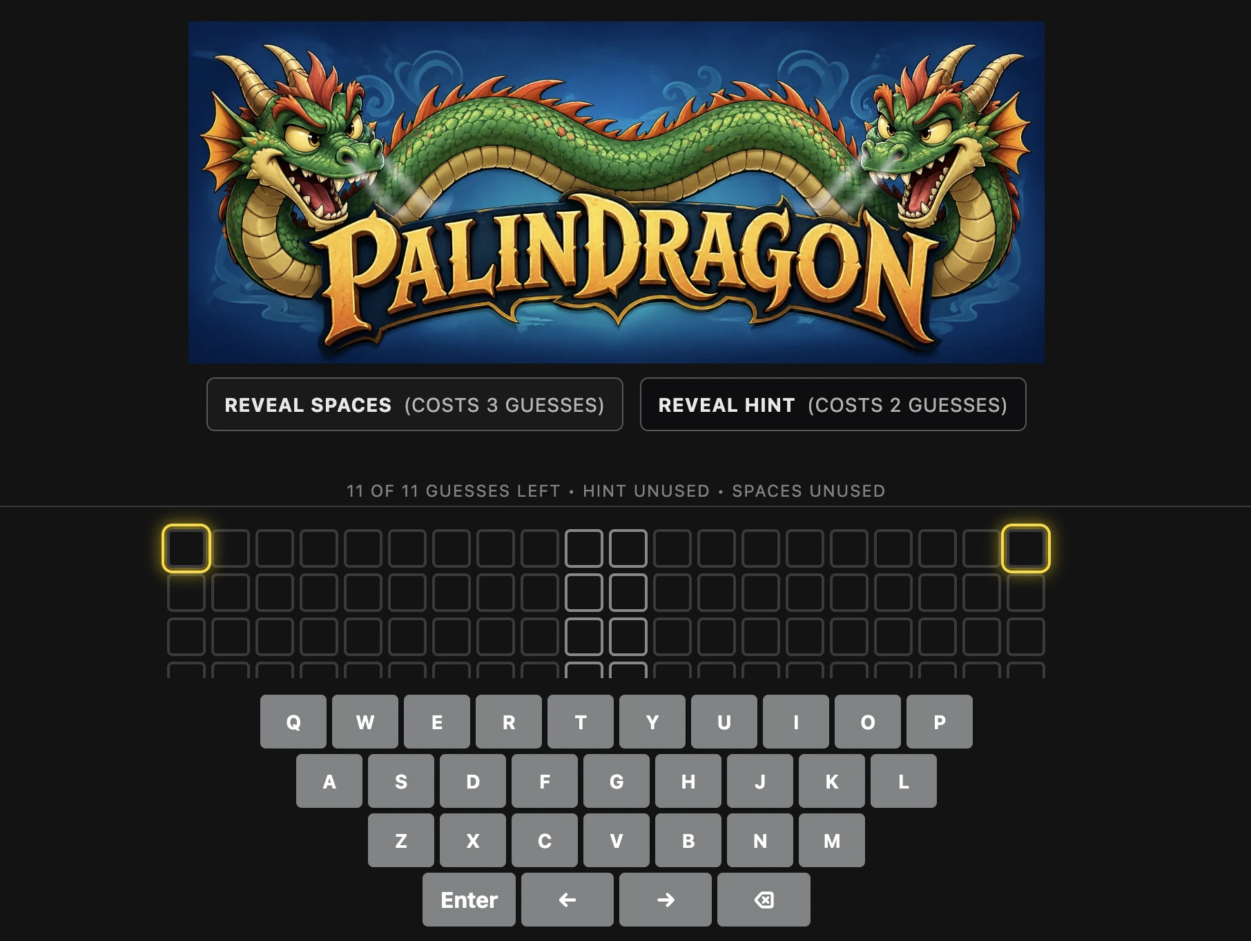 Screenshot of PalinDragon