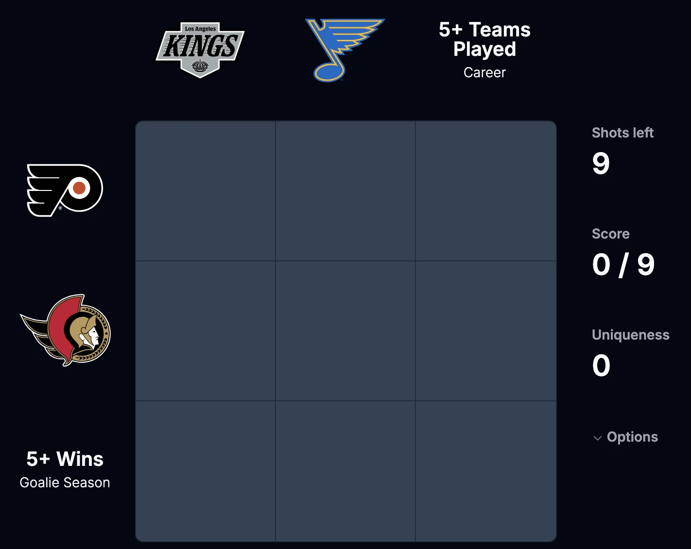 Screenshot of Puckdoku
