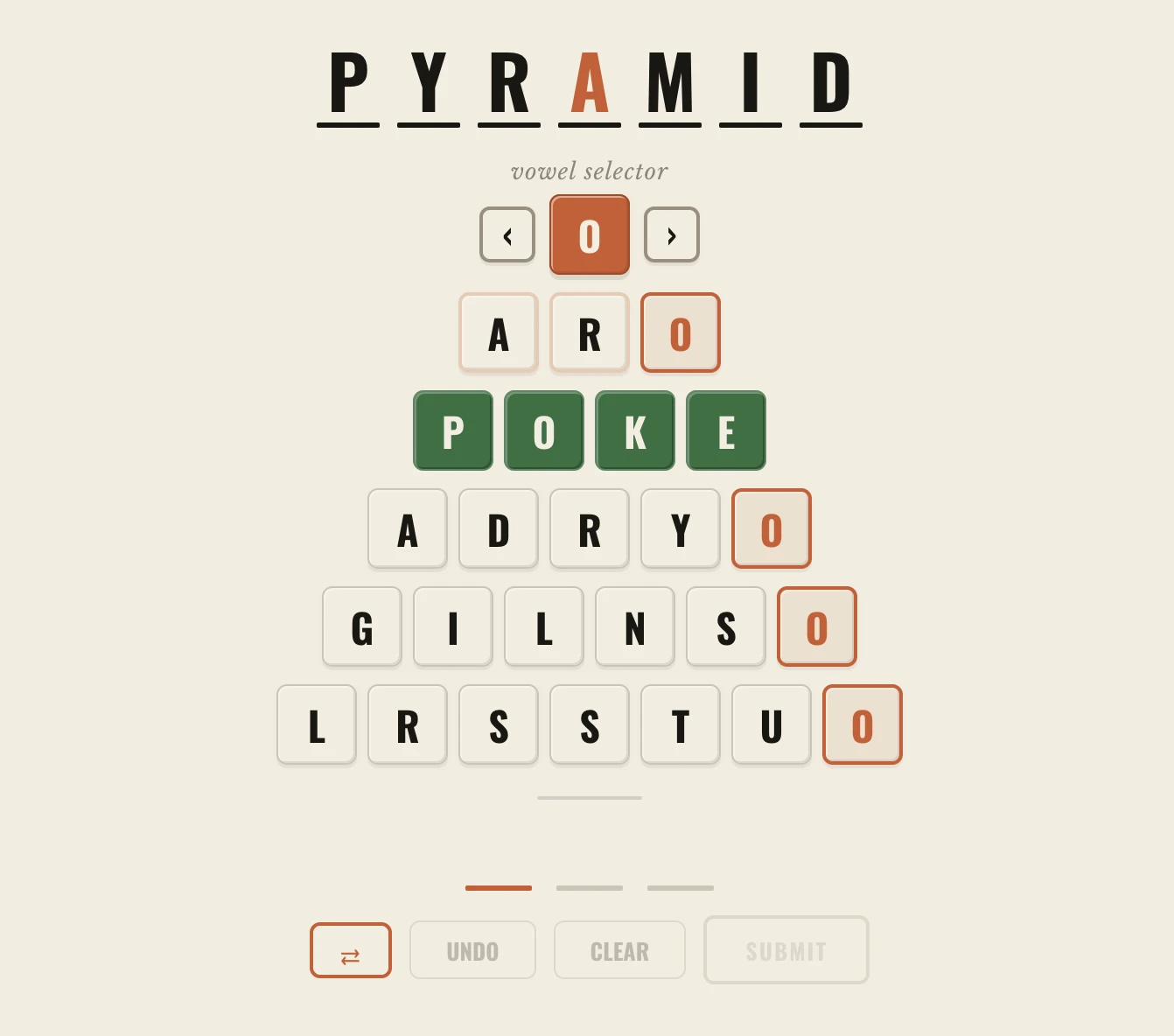 Screenshot of Pyramid