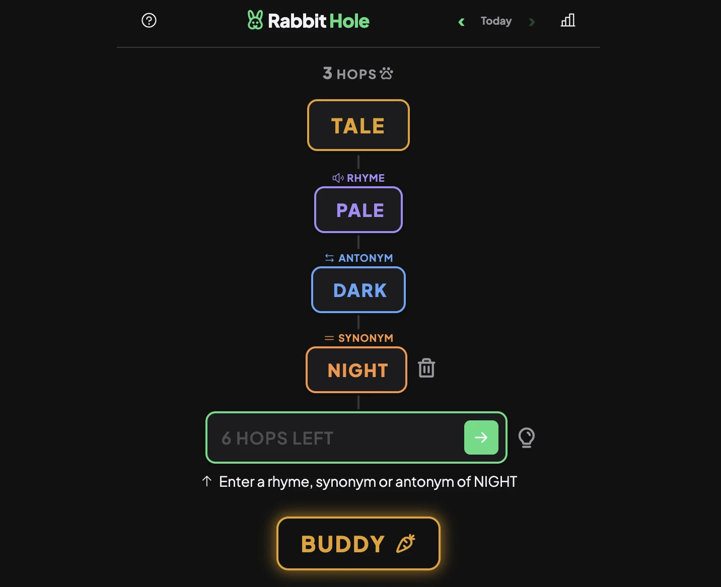 Screenshot of Rabbit Hole