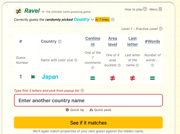 Screenshot of Ravel