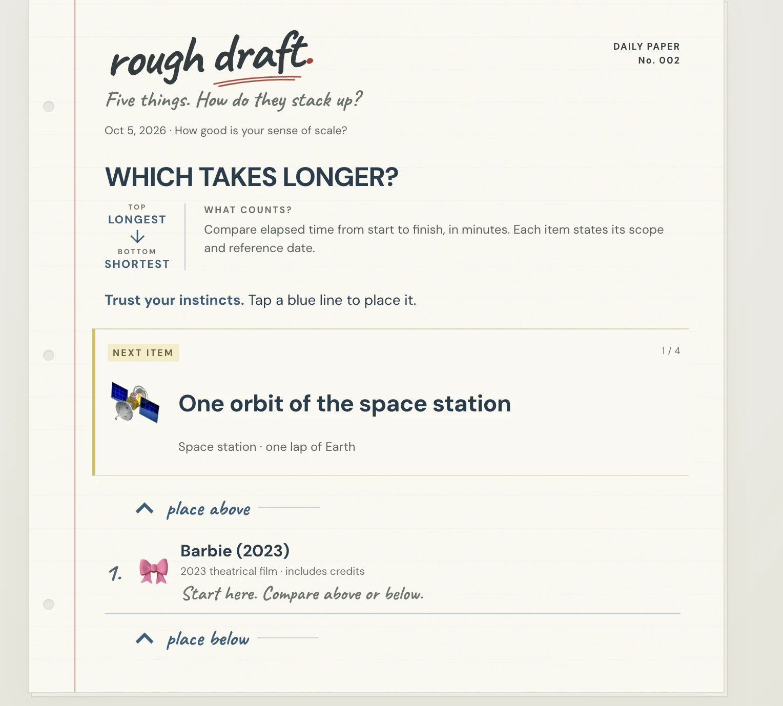 Screenshot of Rough Draft
