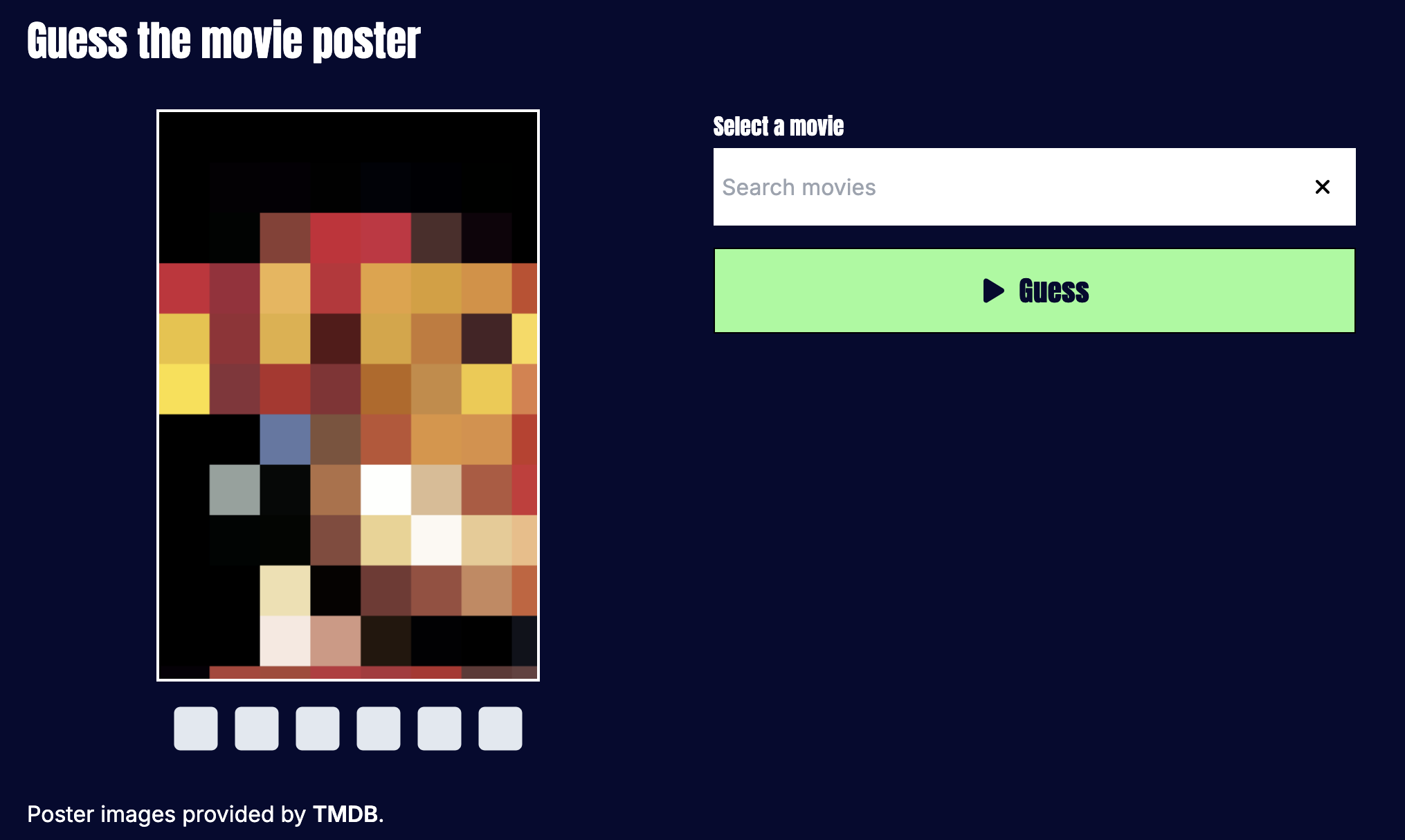 Screenshot of ScreenIdle