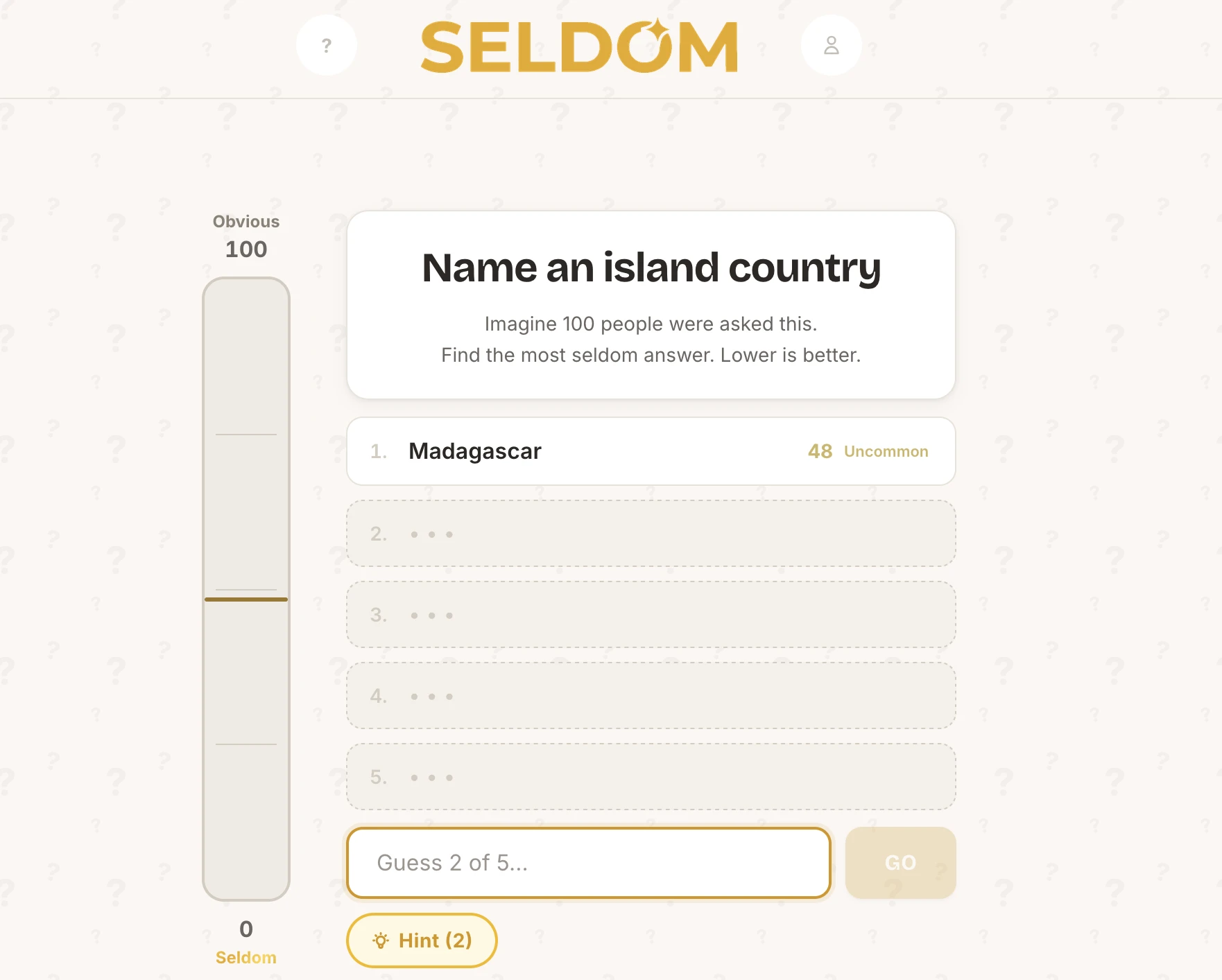 Screenshot of Seldom