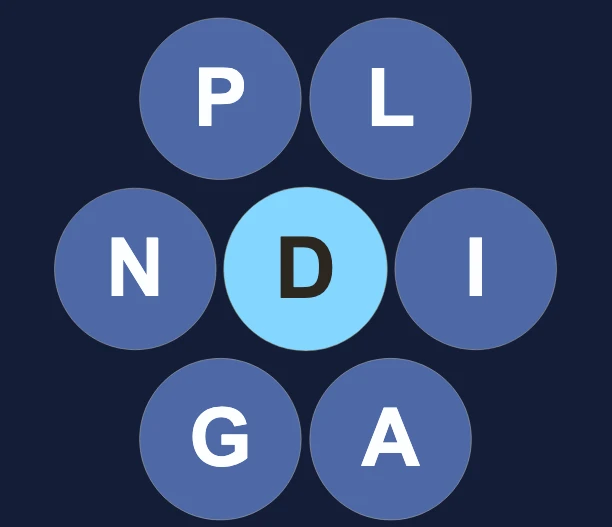 Screenshot of Seven Letters