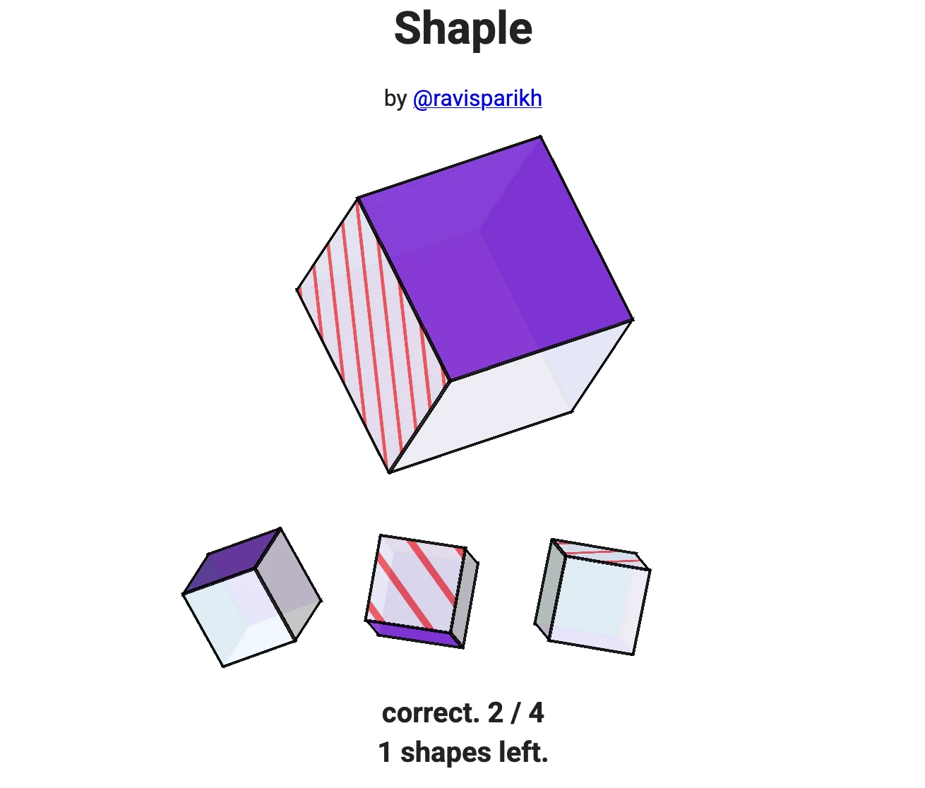 Screenshot of Shaple