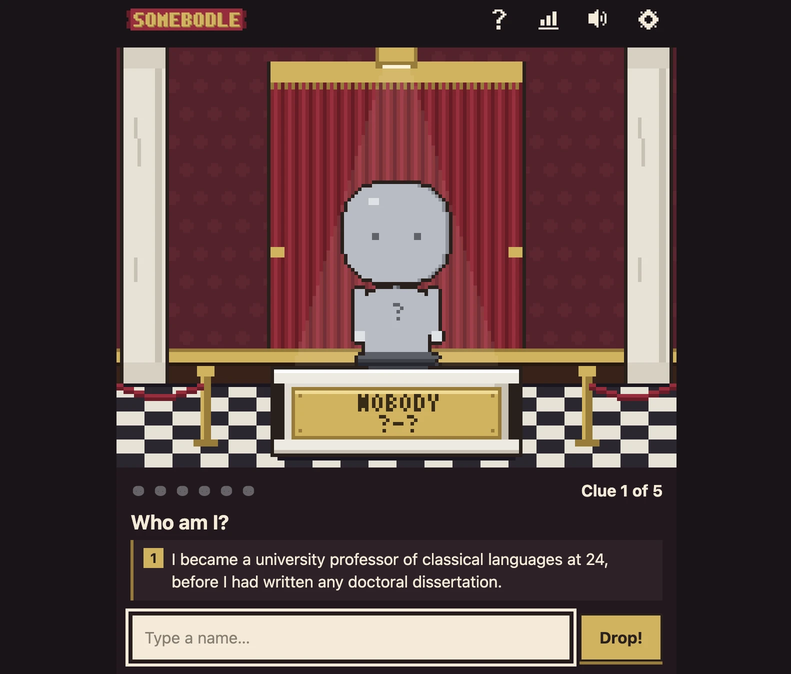 Screenshot of somebodle 