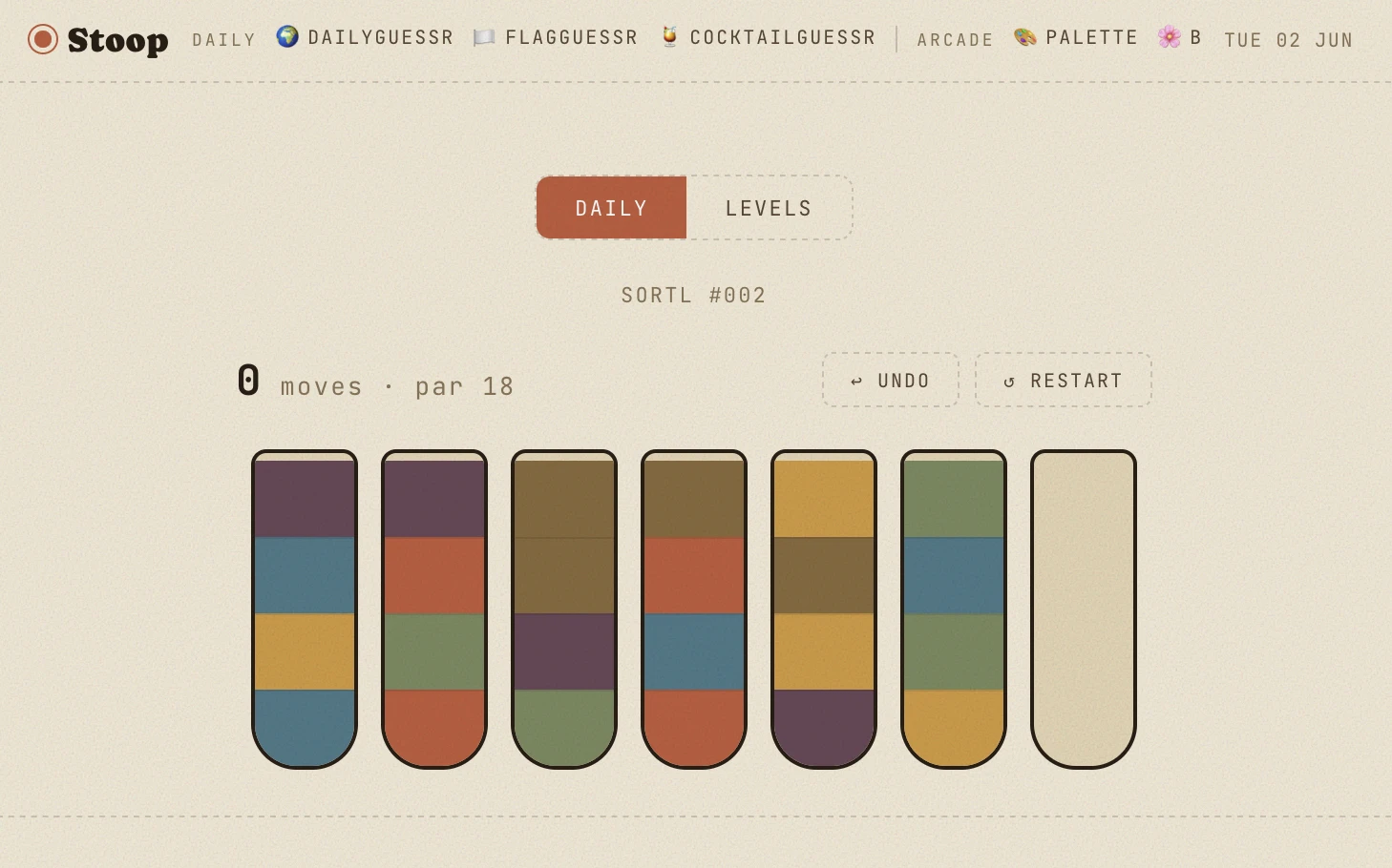Screenshot of Sortl