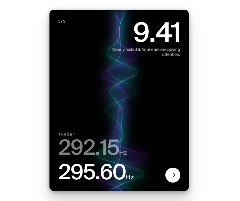 Screenshot of Sound