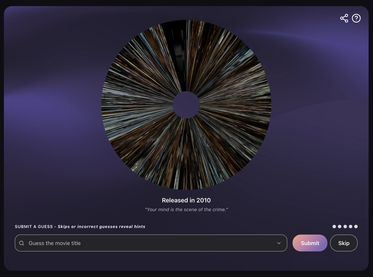 Screenshot of Spectrle