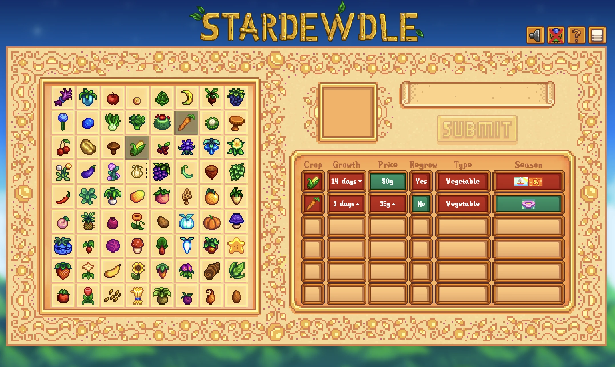 Screenshot of Stardewdle