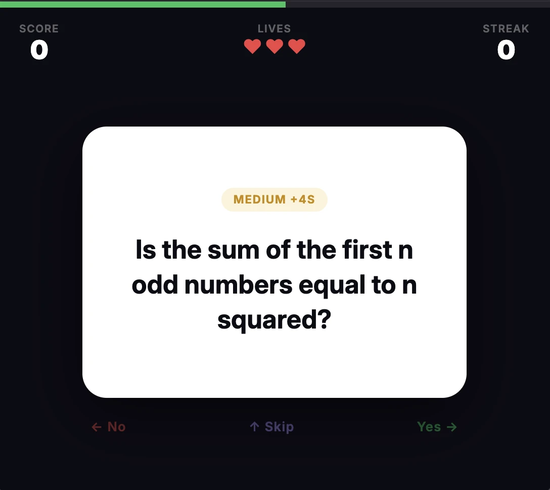 Screenshot of Swivia