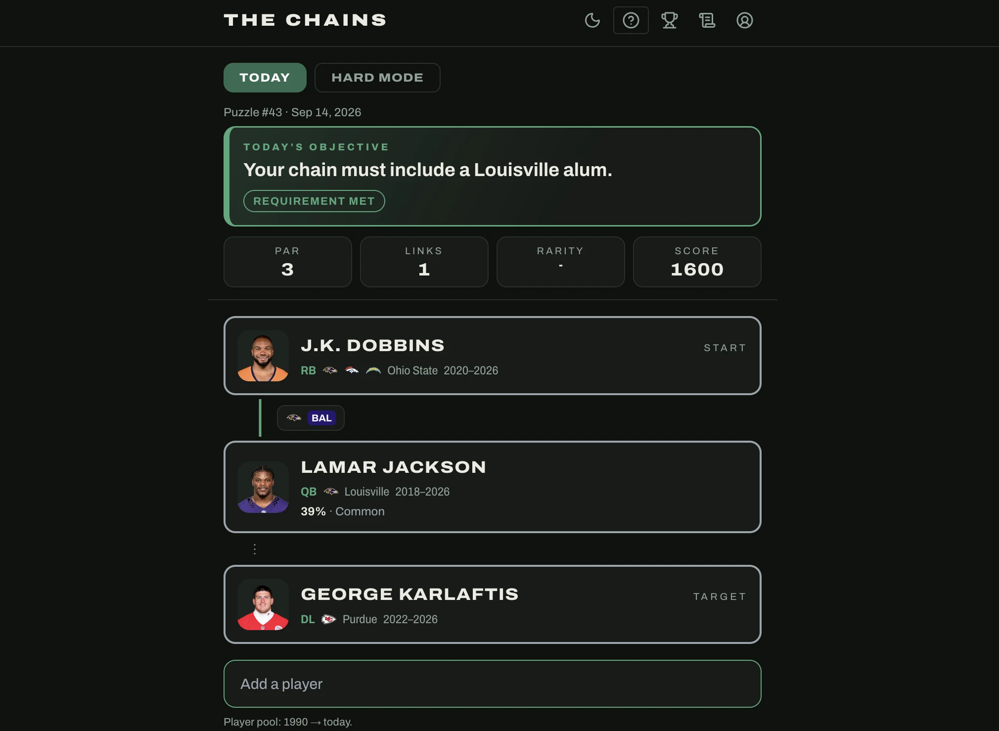 Screenshot of The Chains