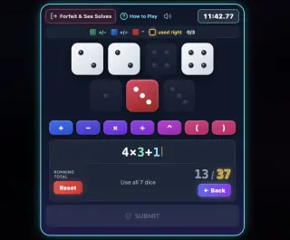 Screenshot of 37 The Math Puzzle
