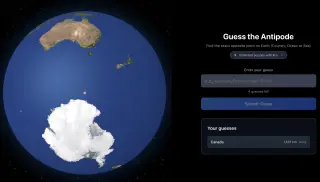 Screenshot of Antipodal
