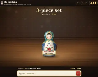 Screenshot of Babushka