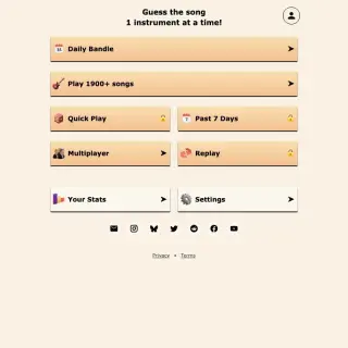 Screenshot of Bandle